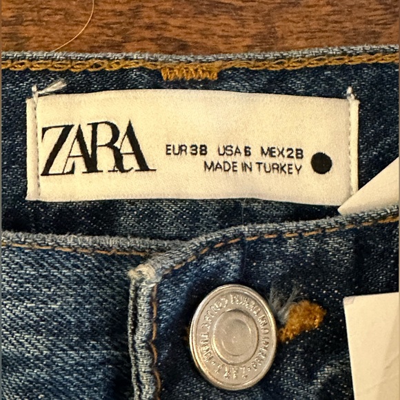 BNWT Zara Jeans Size 6 - Picture 3 of 4